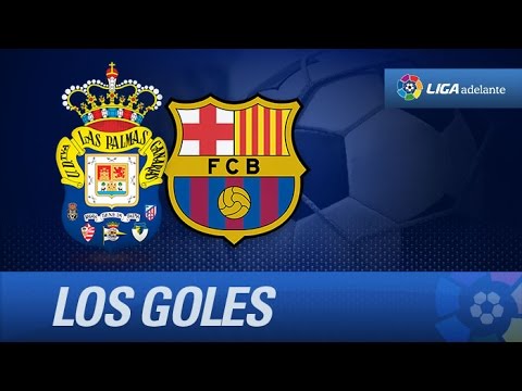 Todos los goles de UD Las Palmas (4-3) FC Barcelona B
