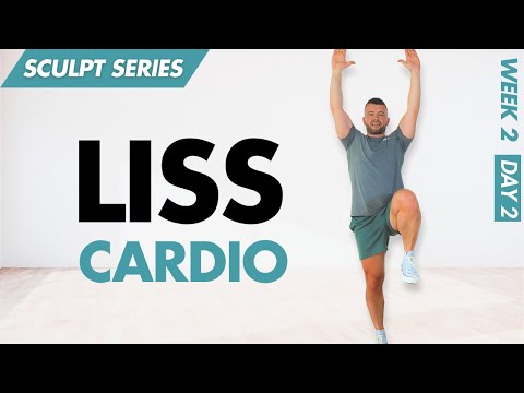 SCULPT SERIES Week 2 Day 2 | 30-Min LISS Cardio Workout at Home | No Jumping, Low Impact, Fat Burn