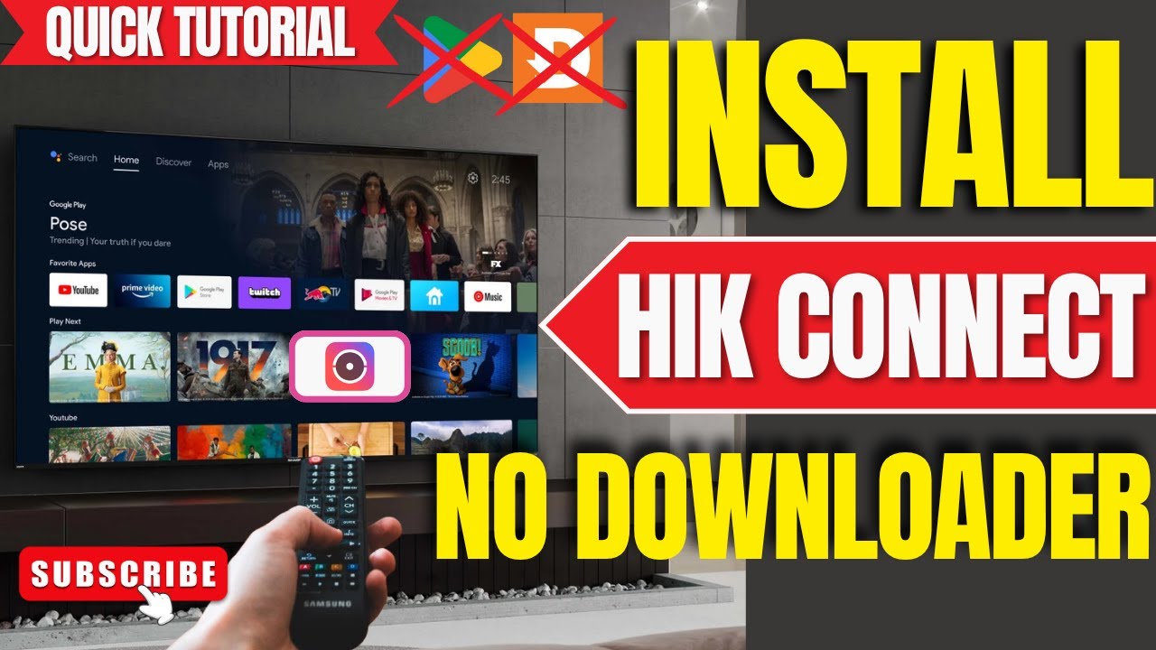 No Play Store? How to Install Hik-Connect App on Android TV in 2026 — Fast & Easy Guide!