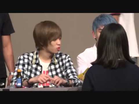 【fancam】120831 TeenTop インチョンサイン会（ＲＩＣＫＹ＆ＣＨＡＮＧＪＯ）