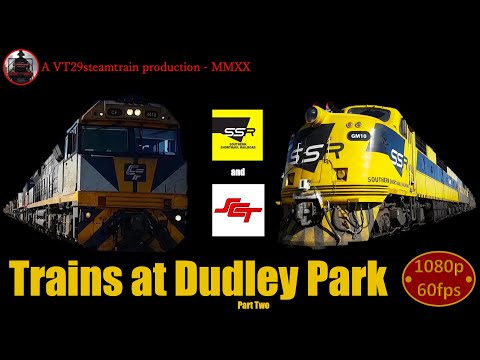 Trainspotting SA | Dudley Park Station Part 2 | GMs on AK cars and CF on SCT freight!