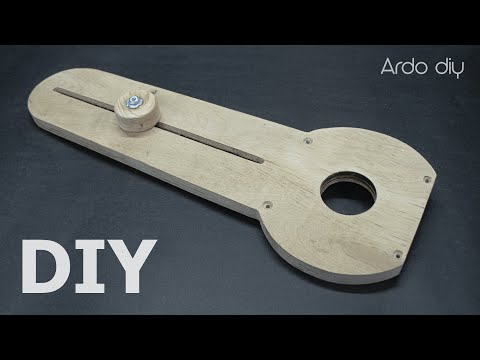 Perfect Circles Every Time! Build a Router Jig   Step by Step DIY Tutorial