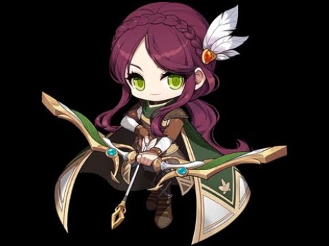 [GMS Reboot] 200 Bowmaster Chaos Zakum Solo 11m48s 箭神單吃混沌炎魔