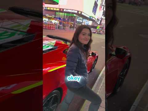 Supercar girl prank #car #corvette #c8 #ferrari #foryou #funny #mycar #prank #corvettec8 #shorts