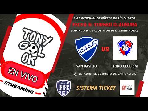 LRFRC FECHA 6 TORNEO CLAUSURA: AT. SAN BASILIO - TORO CLUB CORONEL MOLDES