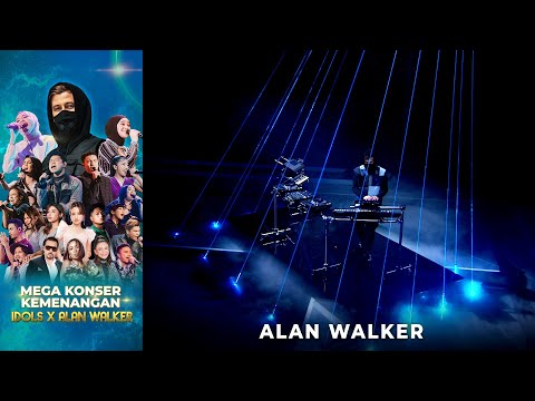Alan Walker - Intro | MEGA KONSER KEMENANGAN IDOLS X ALAN WALKER