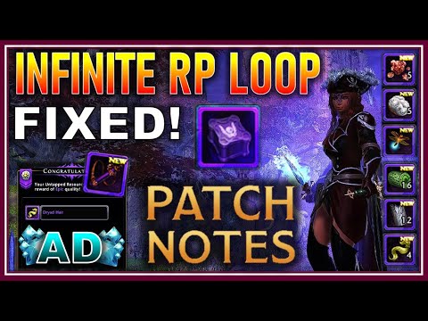 UPDATE: Mythic Bag Sale, Make AD w/ x2 Professions, Xbox Fixes, Tiamat Achievement, Tutorial Fix!