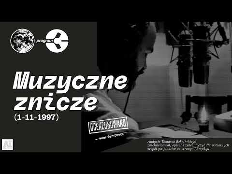 Tomasz Beksiński - Trójka pod księżycem - "Muzyczne znicze" (01.11.1997)