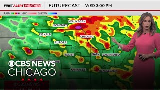 Severe storm threat Wednesday