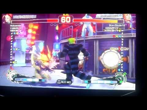Hokuwokk(Cammy) Vs Ace-Dizzle16(Cody) Endless Match SSF4AEVer.2012 match 3