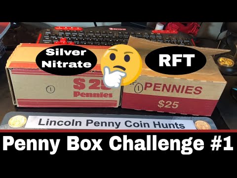 Penny Box Challenge #1 - Silver Nitrate vs RFT!