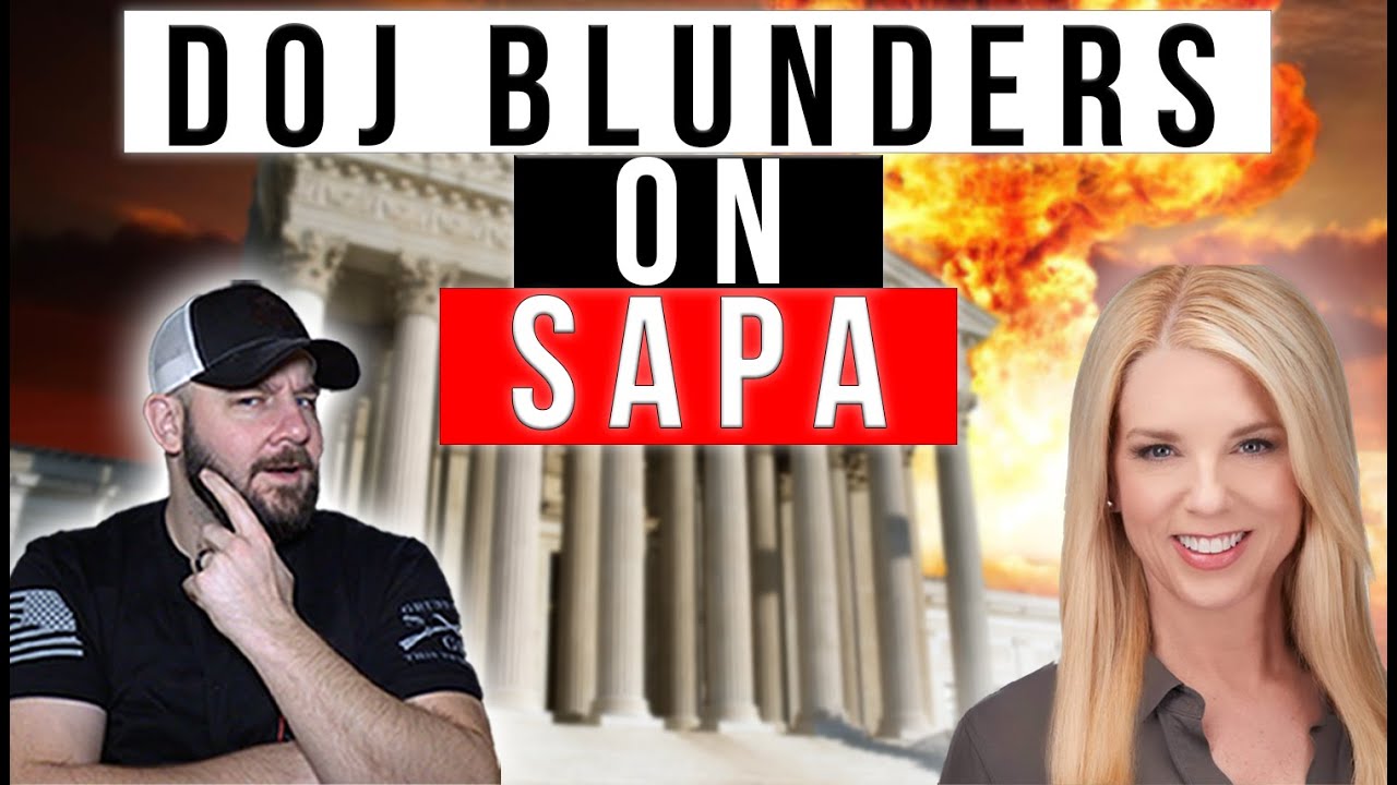 BREAKING NOW: DOJ Blunders As SCOTUS Grants MORE TIME TO SUE THE SAPA... You Could Always Drop It...