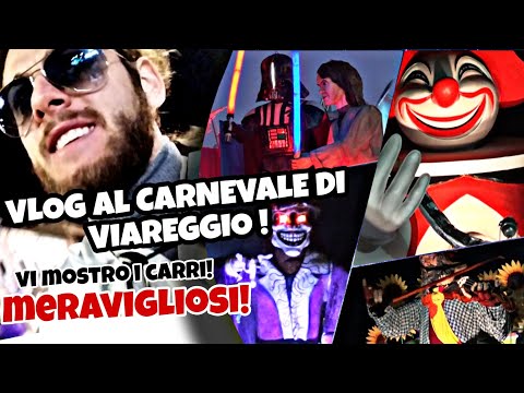 VLOG AL 1°CORSO DEL CARNEVALE DI VIAREGGIO 2023!! VI MOSTRO TUTTI I CARRI ALLEGORICI!! ARTE PURA!!