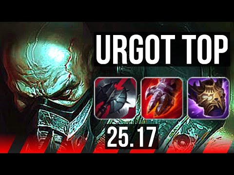 URGOT vs RENEKTON (TOP) | Legendary | NA Master | 25.17