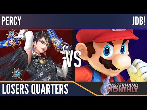 MHM:07-18 [Wii U] - Percy (Bayonetta) vs JDB! (Mario) - Losers Quarters
