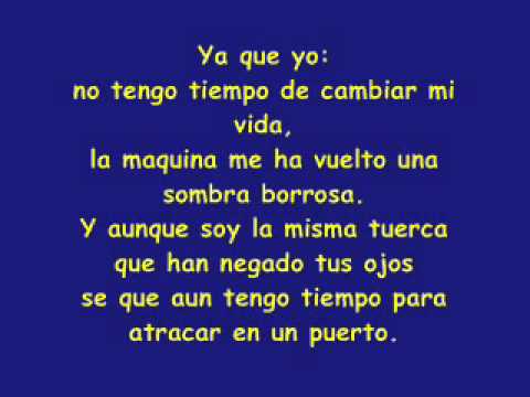 No tengo tiempo   Heavy Nopal + letra