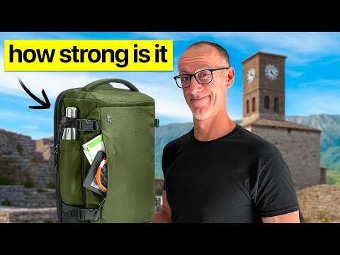 tomtoc Shoe Bag for Travel Packing Storage Gym, Odor-Resistant Travel Packing Organizer Pouch for Backpack Luggage Suitcase, Travel Essentials Fits up to US Men’s 13.5/ Women’s 15, L, 1-Pack video review thumbnail