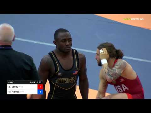 2018 Marine Corps US Open/Senior Men's Greco-Roman 63 Finals - Sammy Jones (NYAC) Vs. Ryan Mango (