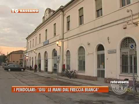 TG BASSANO (24/09/2016) - I PENDOLARI: “GIU’ LE MANI DAL FRECCIA BIANCA”