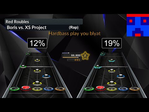 Boris vs. XS Project - Red Roubles - Clone Hero Chart Preview