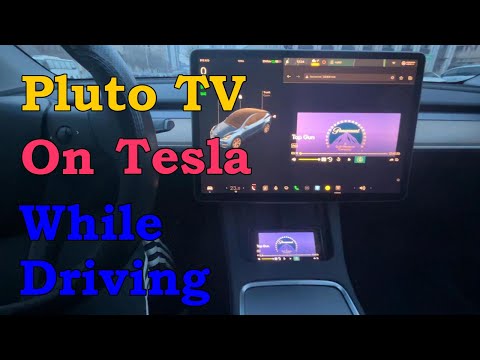 Enjoy Pluto TV on the Go: Stream Videos in Your Tesla with TeslaDisplay!