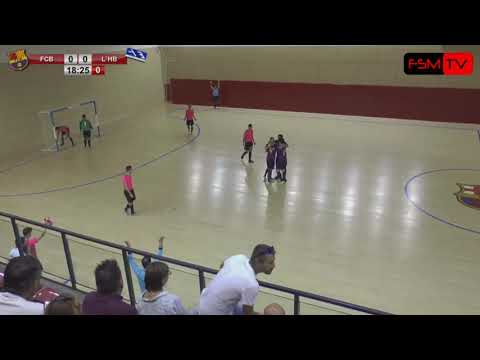 1- 0 FCBARCELONA LASSA VS L´HOSPITALET BELLSPORT  JUVENIL NACIONAL  2018 2019