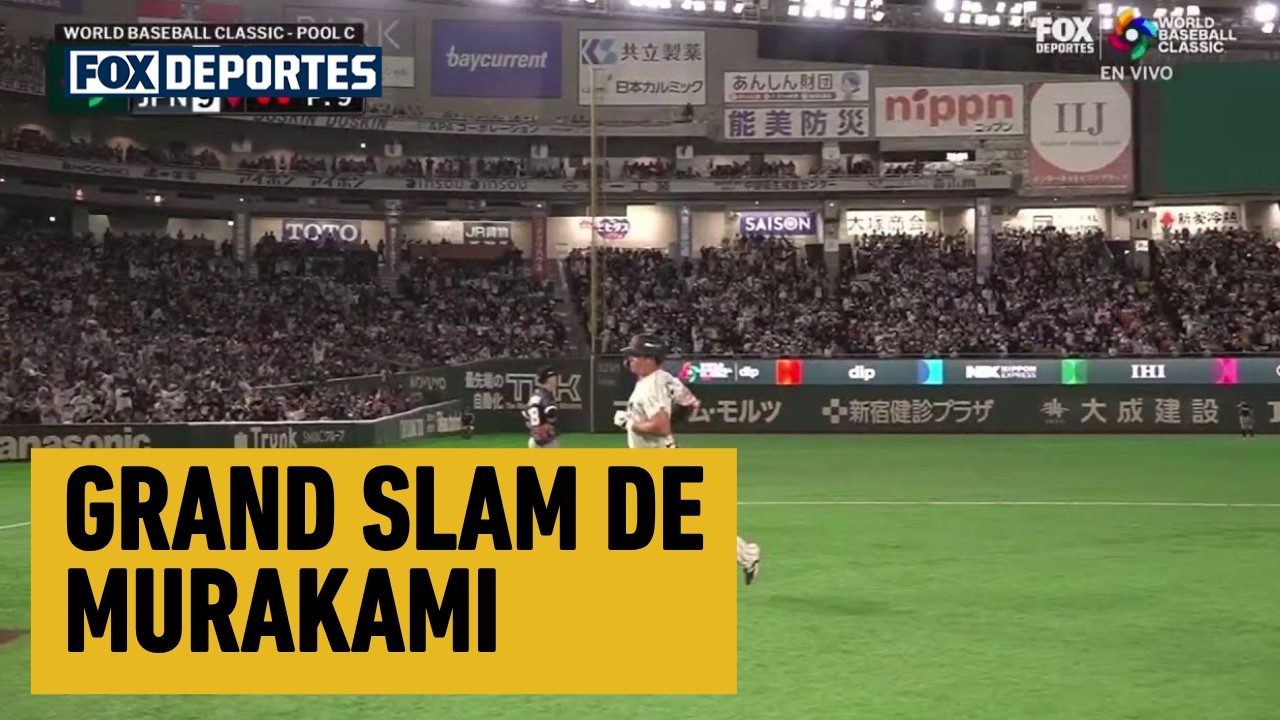 GRAND SLAM DE MURAKAMI 🔥 | República Checa 0-9 Japón | World Baseball Classic 2026 | #WBCenFOX