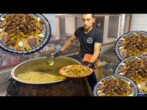 Bukhara OSH SOFI in a very HISTORICAL Cauldron | The Best GASTRONOMIC Food tour