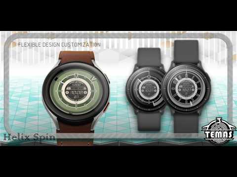 Helix Spin Watch Face video thumbnail