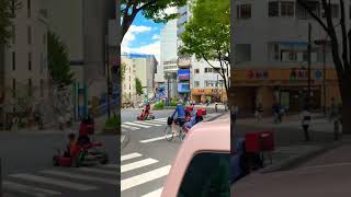 Carritos de Mario de Tokio #mario #mariokart #tokio #tokyo #carros #car #mariobros #japon #japan