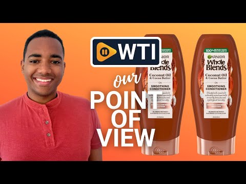 Garnier Whole Blends Coconut Oil & Cocoa Butter Smoothing Conditioner for Frizzy Hair - WTI product video review