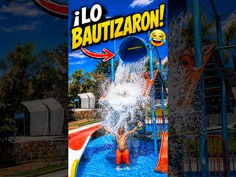 💦 ¡Lo bautizaron en las Termas de Chajarí! 😂
