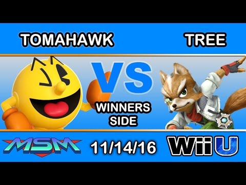 MSM 74 - NXT | Tomahawk (Pac-Man) Vs. Tree (Fox) Winners Side - Smash Wii U