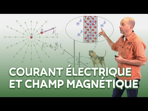 Electric current and magnetic field