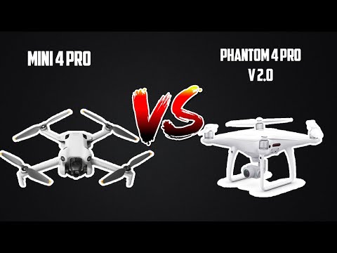 DJI Mini 4 Pro Vs. DJI Phantom 4 Pro V2.0: Which One To Buy?