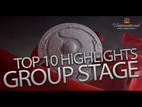 Top 10 Highlights - Group Stage @ The International 2016