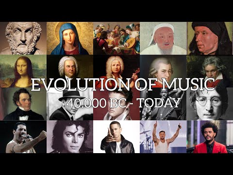 EVOLUTION OF MUSIC (40.000 BC - TODAY)