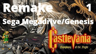 Castlevania: Symphony of the Night Remake for Sega Megadrive/Genesis - Dev Diary 1