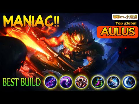 Aulus MANIAC 🔥Best Build Aulus 2022 | Top Global Aulus Mobile Legends Gameplay By WB៚小姐姐 |  MLBB
