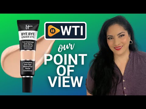 IT Cosmetics Bye Bye Under Eye Full Coverage Concealer - Travel Size - for Dark Circles - WTI product video review