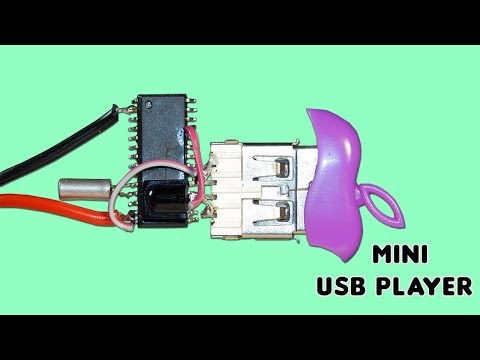 DIY Mini Mp3 Player | USB Audio Player Without PCB