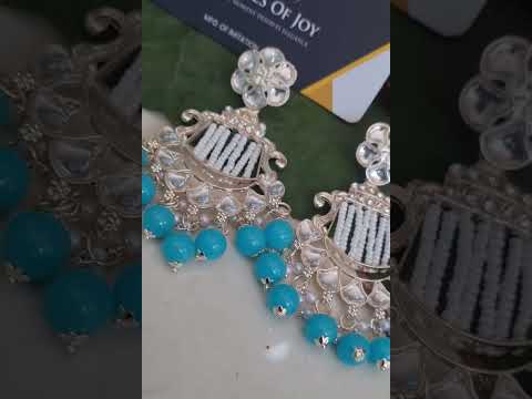 Meenakari Kundan Jumar Earring