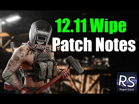 12.11 Wipe and Patch Notes