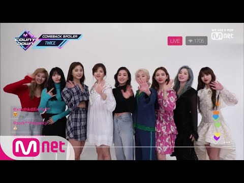 [COMEBACK SPOILER - TWICE] KPOP TV Show | M COUNTDOWN 190418 EP.615