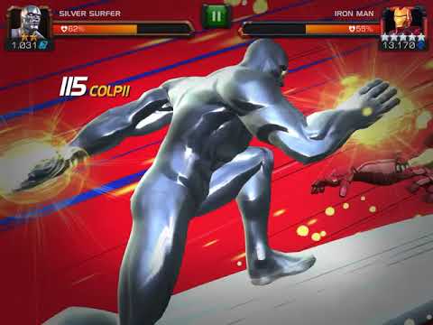 MCOC: 2* max out Silver Surfer vs Act 5.1.6 iron man!