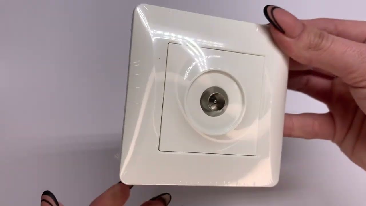 Розетка концевая телевизионная VIDEX BINERA белая (VF-BNSK1TVME-W)