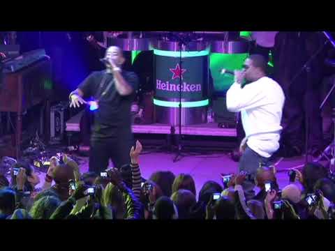 Nas Surprise Performance with Ludacris in NYC