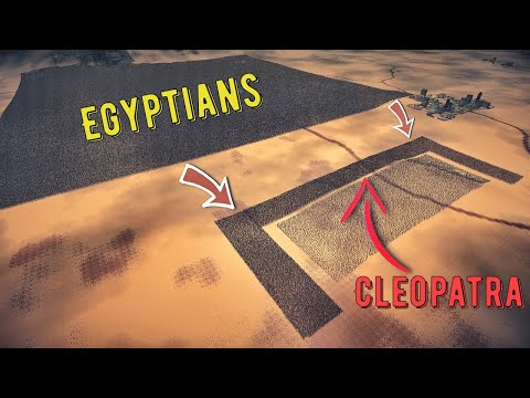 Can Roman Legion Protect Cleopatra From 620,000 Egyptian Warriors - UEBS 2