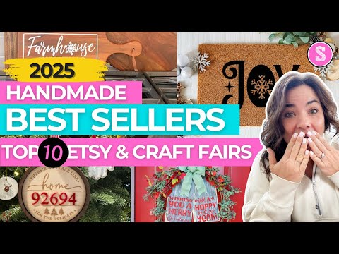 Top 10 Etsy Best Sellers 2025: What Handmade Crafts to Sell for Christmas