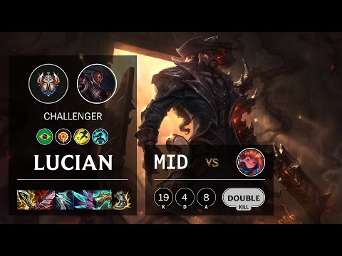 Lucian Mid vs Zoe - BR Challenger Patch 11.1
